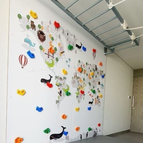 Map Climbing Wall 2