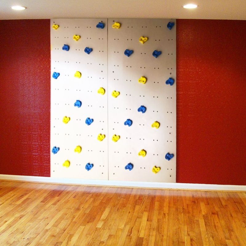 Climbing Wall with Adjustable Holds - 2 Panels - Image 2