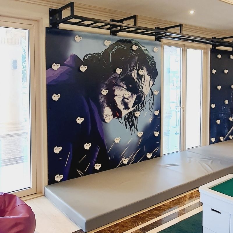 Climbing Wall With Vinyl Sticker 3