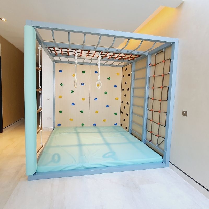 Climbing Wall Frame Set With Accessories