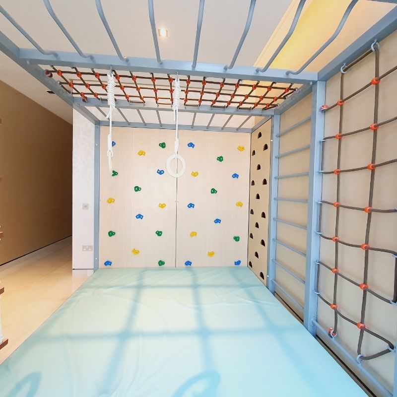 Climbing Wall Frame Set With Accessories