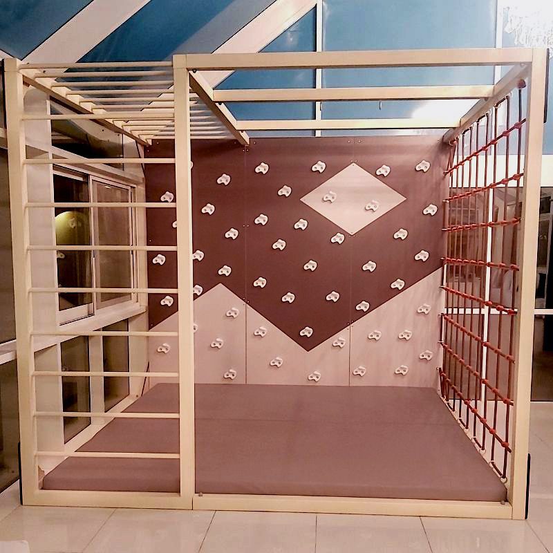 Freestanding Climbing Wall Frame Set