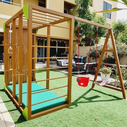 Free Standing Climbing Wall Set