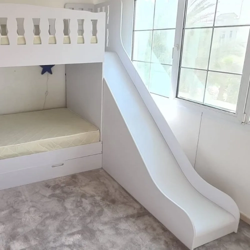 Bunk-Bed-with-Steps-Slide-Trundle