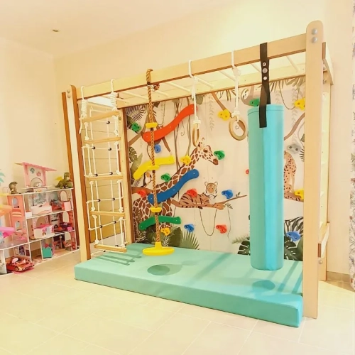 INDCF129-Monkey-Bars-Accessories-Set-With-Vinyl-Sticker