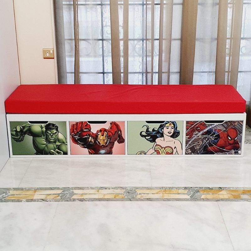 Bench Seating With Storage Boxes
