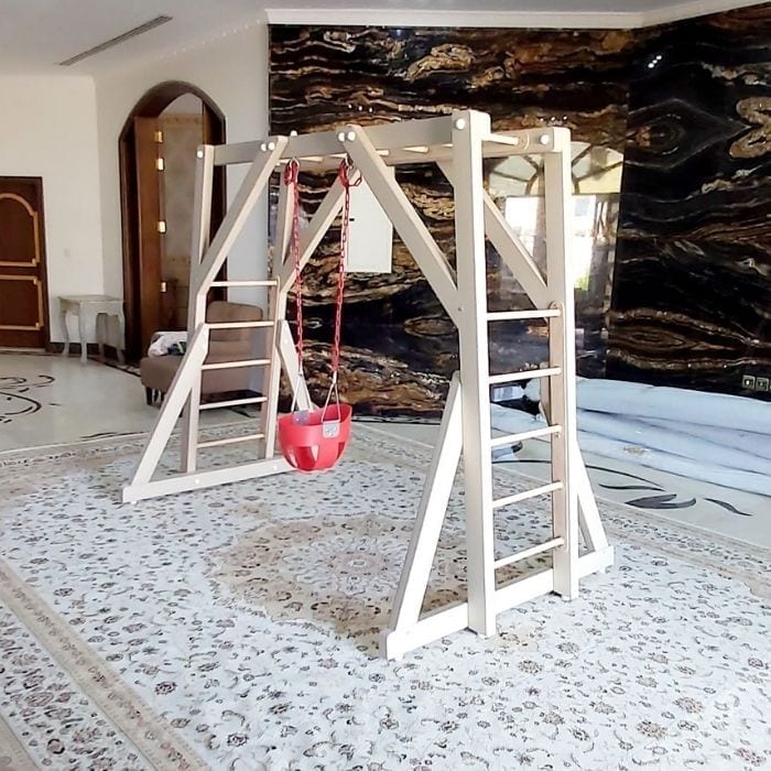 Freestanding Monkey Bars and Swing