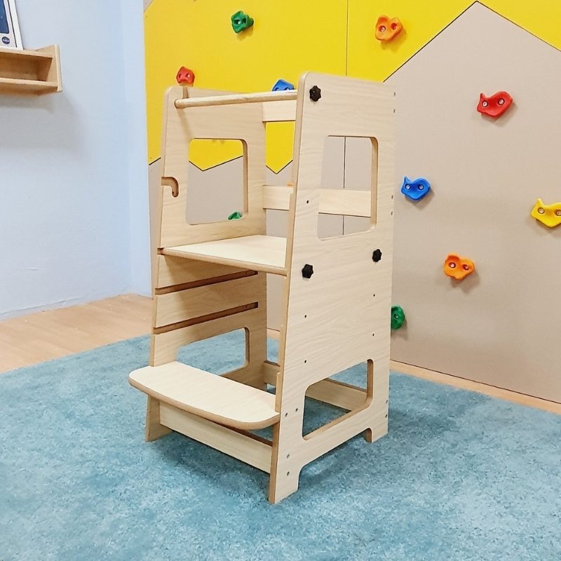 Adjustable Learning Tower with Step - الصورة 3