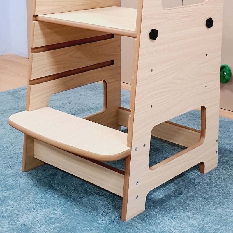 Adjustable Learning Tower with Step - الصورة 4