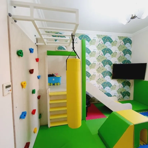 Castle-Tower-With-Climbing-Wall